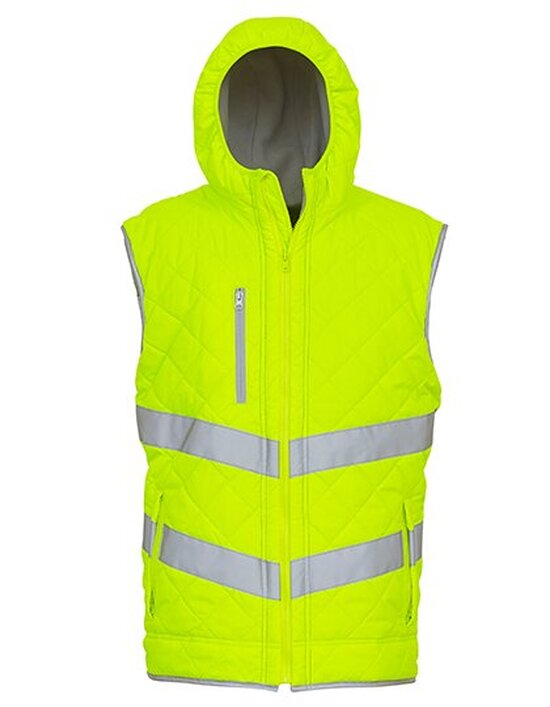 Hi Vis Kensington Hooded Gilet