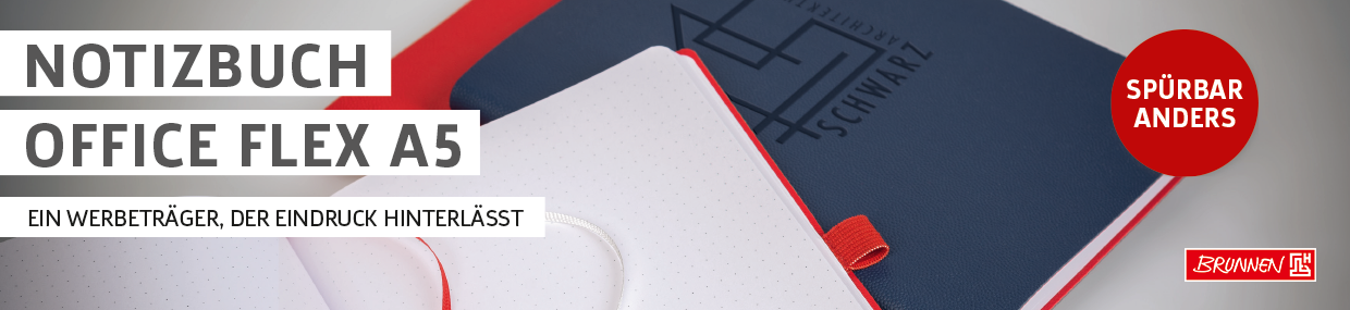 die6 werbemittel notit buch notizbuch